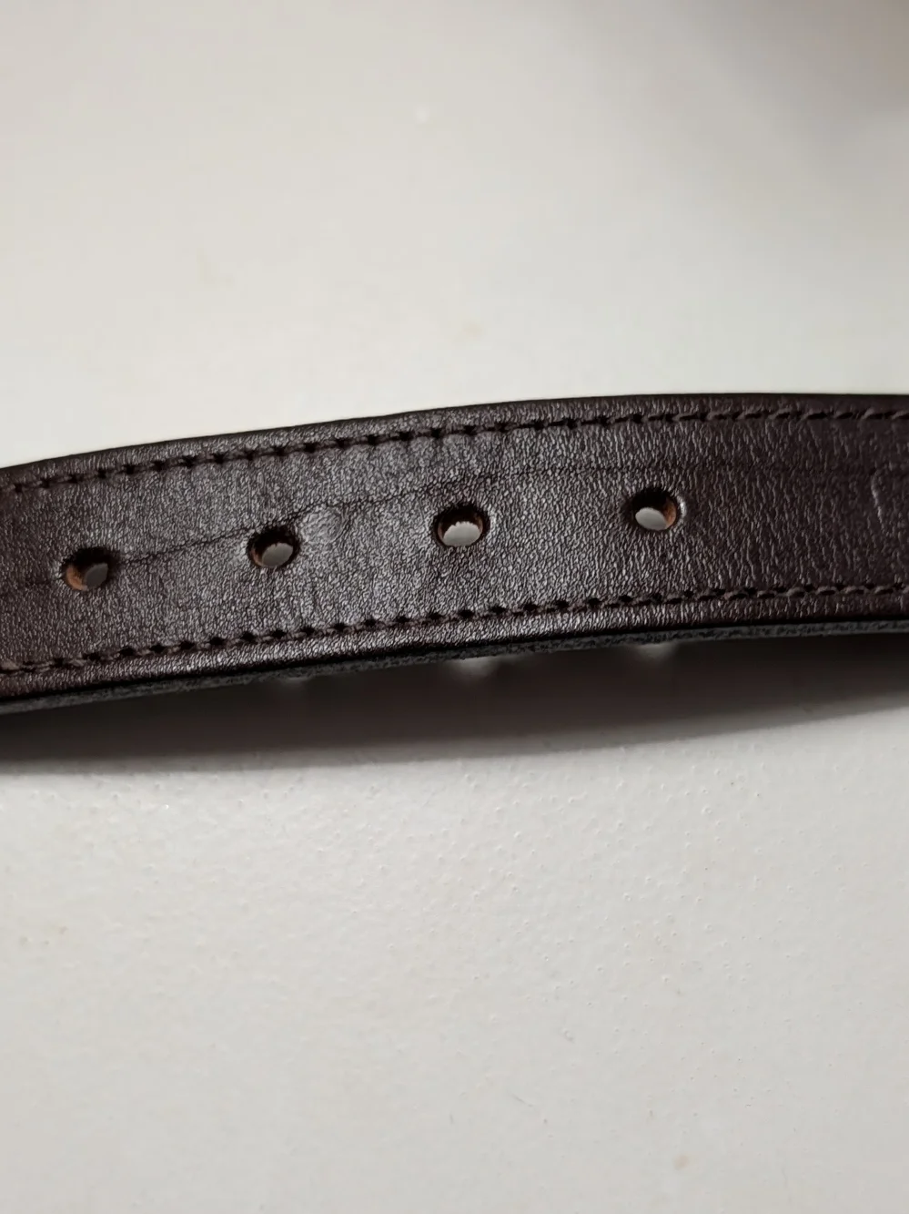 Vineyard Vines Kids Navy Fish Print Belt with Brass Buckle